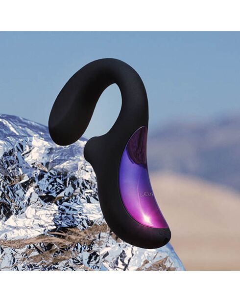 Vibromasseur sonique à double stimulation Enigma noir
