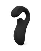 Vibromasseur sonique à double stimulation Enigma noir