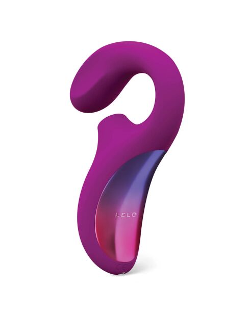 Vibromasseur sonique à double stimulation Enigma violet
