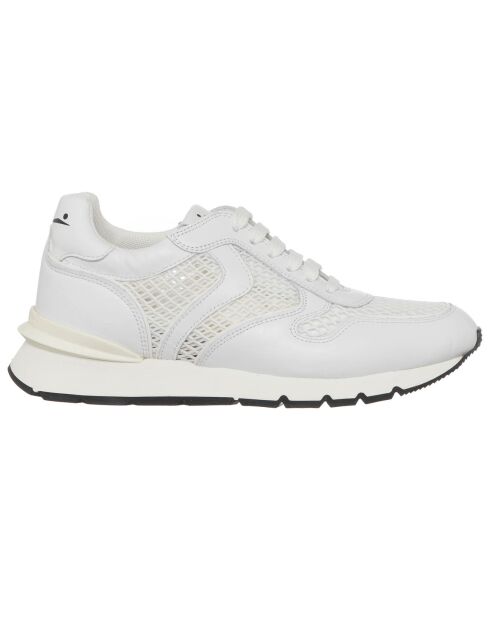 Sneakers en Cuir Julia blanches