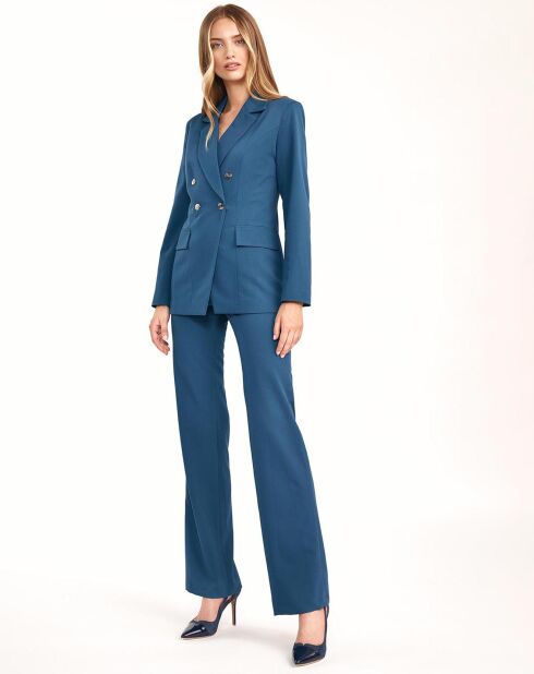 Veste Iris bleue