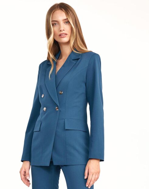 Veste Iris bleue