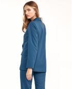 Veste Iris bleue