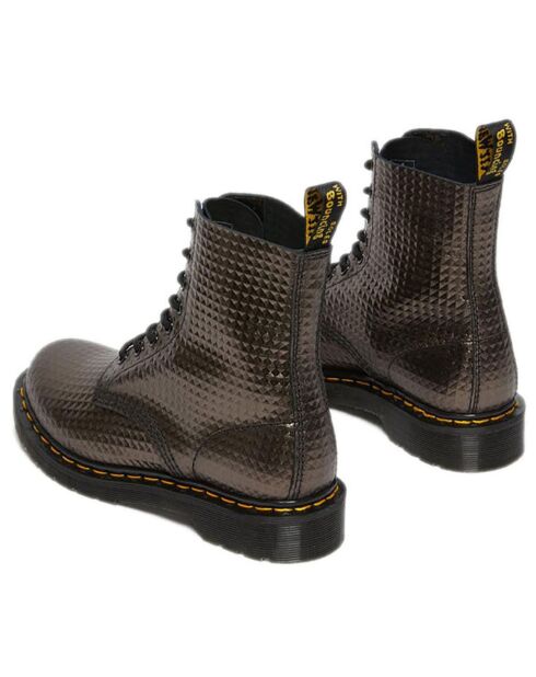 Boots en Cuir 1460 Pascal bronze
