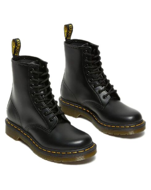 Boots en Cuir 1460 noires