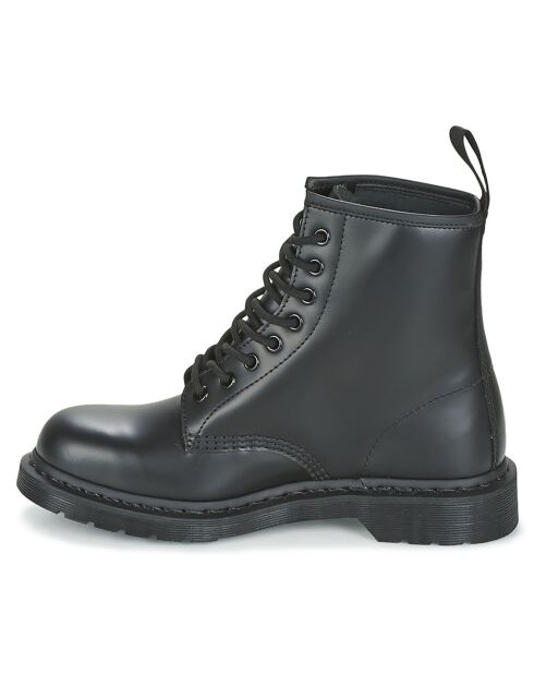 Boots en Cuir 1460 Mono Smooth noires