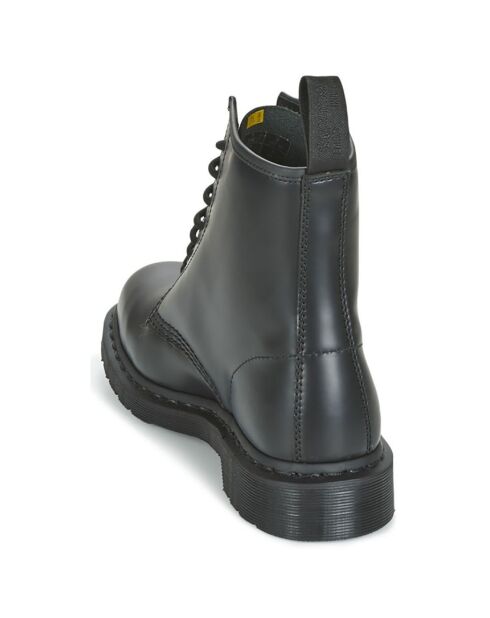 Boots en Cuir 1460 Mono Smooth noires