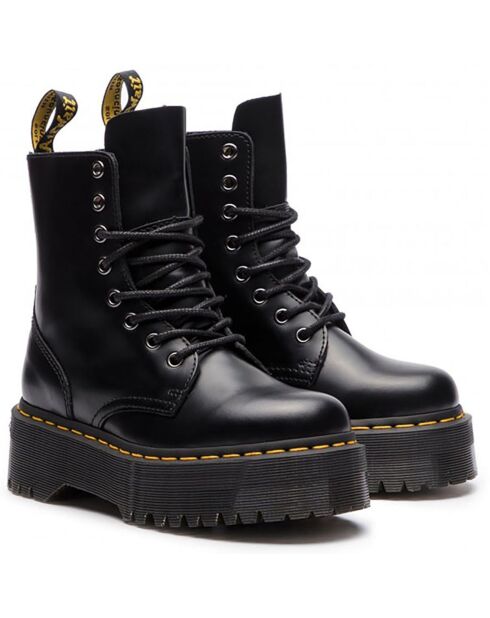 Boots en Cuir Jadon noires