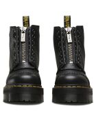 Botas de piel Sinclair negras