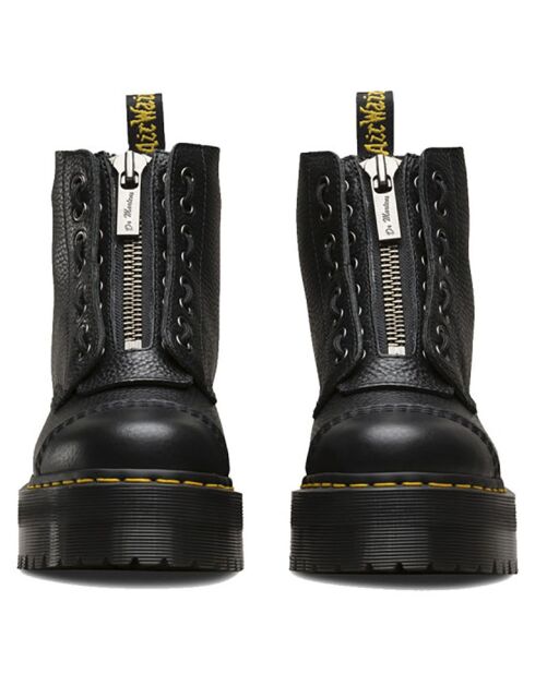 Botas de piel Sinclair negras