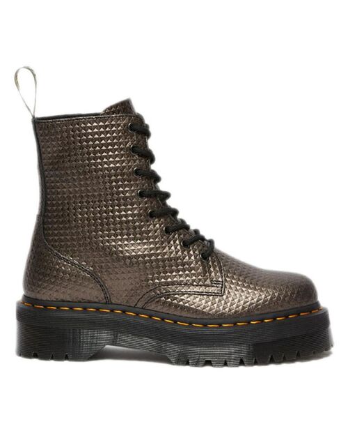 Boots en Cuir Jadon Stud marron