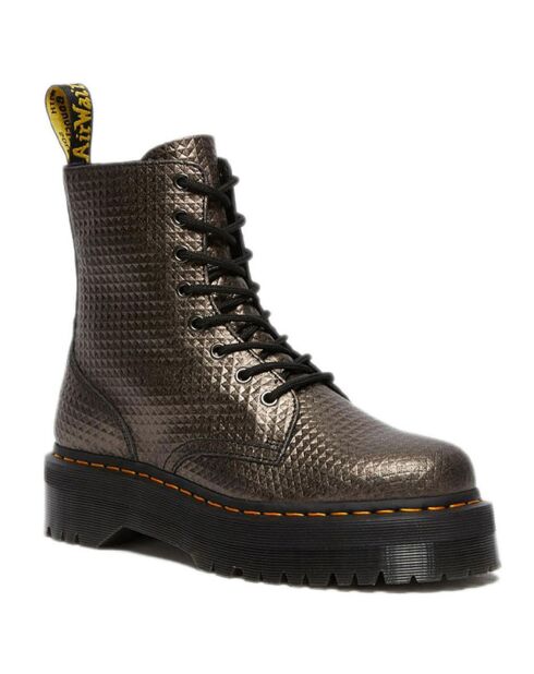 Boots en Cuir Jadon Stud marron