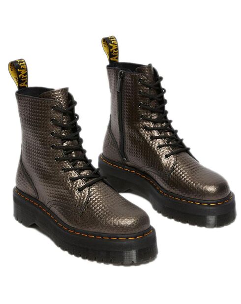 Boots en Cuir Jadon Stud marron