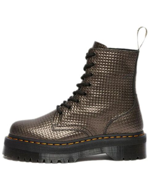 Boots en Cuir Jadon Stud marron