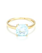 Bague Topaze Unique Topaze 2.67 ct or jaune