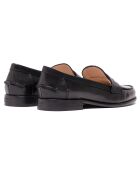 Mocassins en Cuir Wee noirs