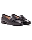 Mocassins en Cuir Wee noirs