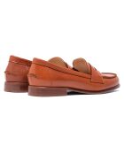 Mocassins en Cuir Wee camel