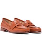 Mocassins en Cuir Wee camel