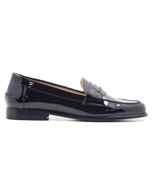 Mocassins en Cuir Vernis Wee noirs