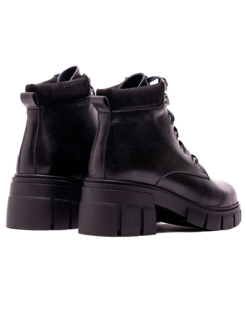 Stivaletti Lio in pelle nera - Tacco 6 cm