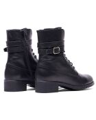 Botas de piel Black Go