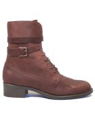 Go braune Lederstiefel
