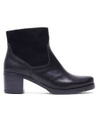 Stivaletti Aly neri in pelle - Tacco 6 cm