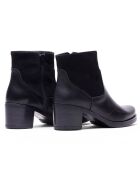 Stivaletti Aly neri in pelle - Tacco 6 cm