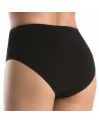 Culotte taille haute en Dentelle Sandra noire