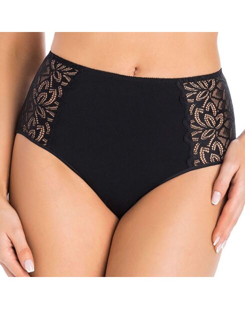 Culotte taille haute Lizzie noire