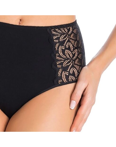 Culotte taille haute Lizzie noire