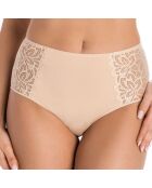 Culotte taille haute Lizzie nude