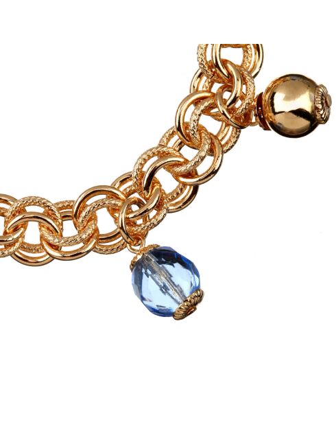 Bracelet Paulina doré/bleu
