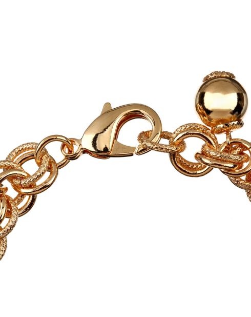 Bracelet Paulina doré/bleu