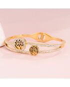 Brazalete dorado Evanatur