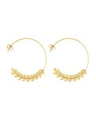 Boucles d'oreilles Cesaria dorées