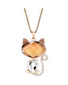 Sautoir Noukito rosé/orange