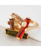Anello Quadras multicolor