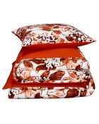 Parure housse de couette Mimulus rouge