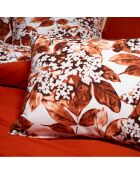 Parure housse de couette Mimulus rouge