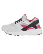 Baskets Huarache Run Gs blanc/noir/rose