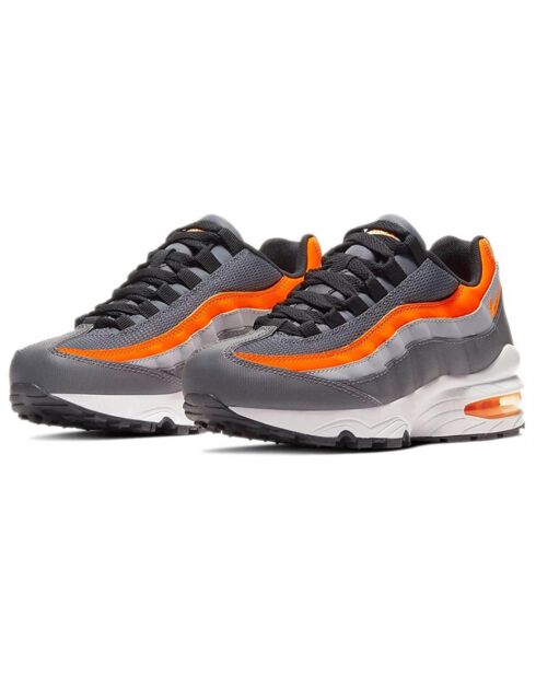 Baskets Air Max 95 Gs gris/orange