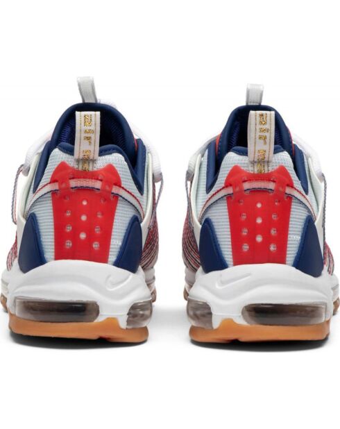 Baskets en Toile & Cuir Air 97 Haven Clot bleu/blanc/rouge