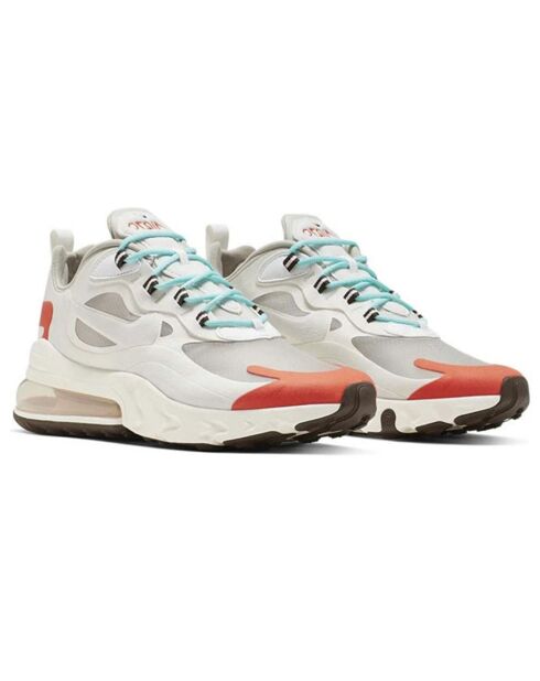 Baskets Air Max React 270 blanc/orange