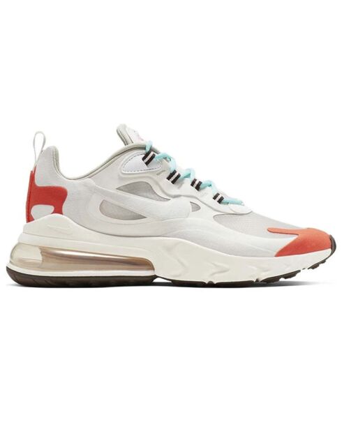 Baskets Air Max React 270 blanc/orange