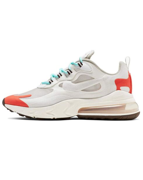 Baskets Air Max React 270 blanc/orange