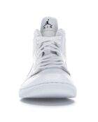 Air Jordan 1Mid Weiße Ledersneaker