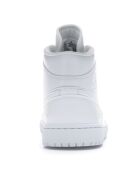 Air Jordan 1Mid Weiße Ledersneaker