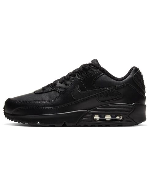 Baskets en Cuir Air Max 90 Gs noires